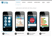Tablet Screenshot of healthsportlab.com